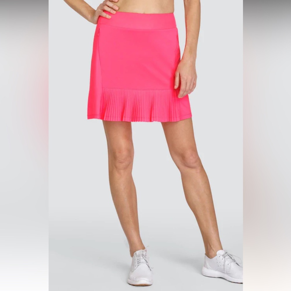 Tail Activewear Hot Pink Pleated Hem Skort Skirt